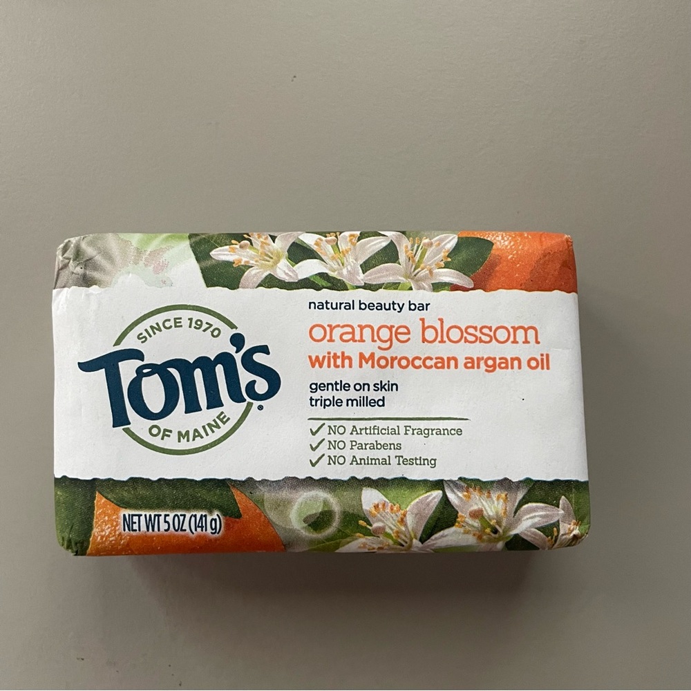 New Tom’s orange blossom, full size soap